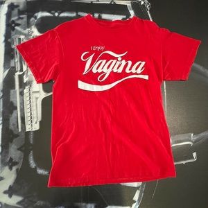 I Enjoy V**** shirt - size M